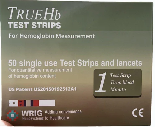 Automatic True Hb Hemometer Strips, Electrical impedance hemoglobin meters