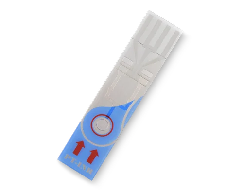 Plastic PT INR Strip
