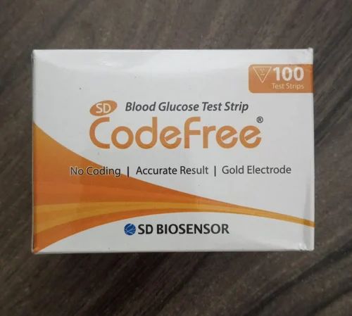 Sd Codefree Blood Glucose Test Strips