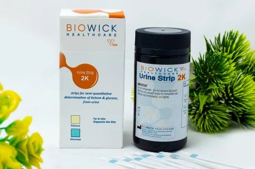 Urine Test Strip (Manufacturer), Parameter Urinalysis: 2 Parameter, Number of Strips: 100 Strips