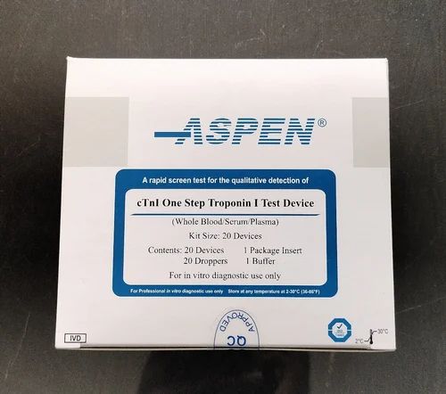 Card Aspen Troponin I Test Kit