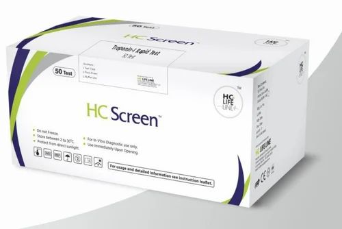 HC Screen Troponin I Rapid Test Kit, 50 Tests