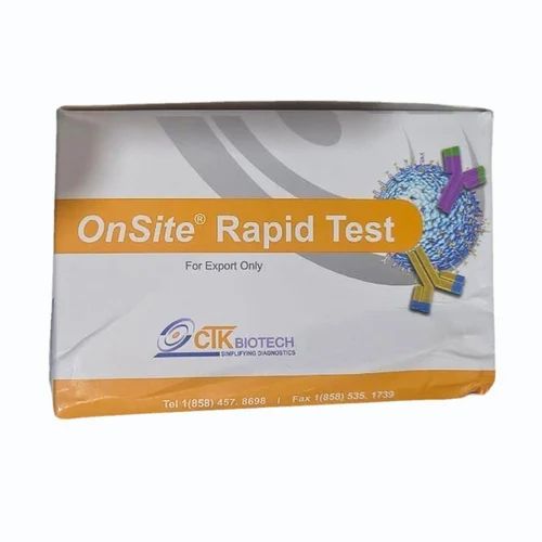 TROP I On-Site Rapid Test Kit (10 Tests, Blood Sample, 15 Min Result)