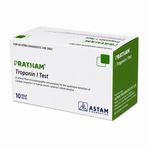 Pratham Troponin I Test Kit, 10 Tests