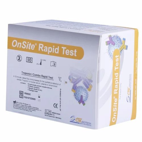 Card Troponin I Combo Rapid 10 Test Pack