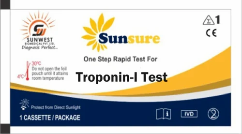 SUNSURE Cassette TROPONIN- I RAPID TEST CARD