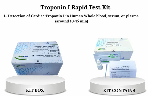 Troponin I Rapid Test Kit, 10 Tests