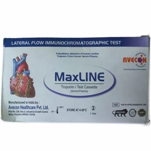 Maxline Troponin I Test Kit Cassette
