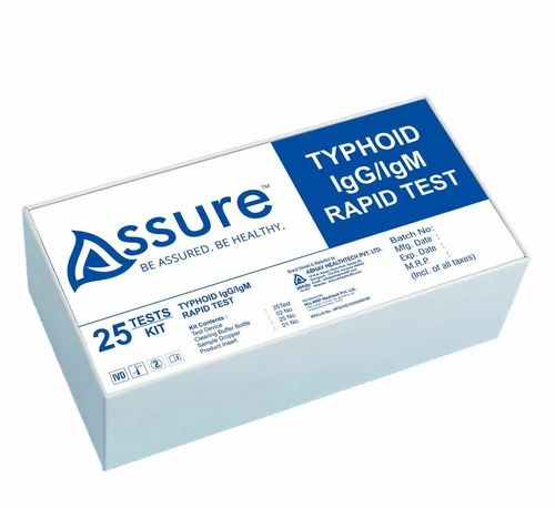 Assure Typhoid Test Kit, 25 Tests
