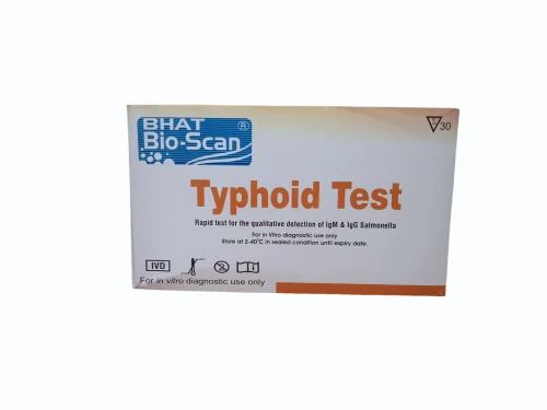 BHAT BIO-SCAN TYPHOID TEST, 30 Tests