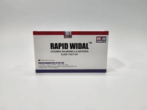 Widal Latex Slide Kit For Typhoid 4x5 mL