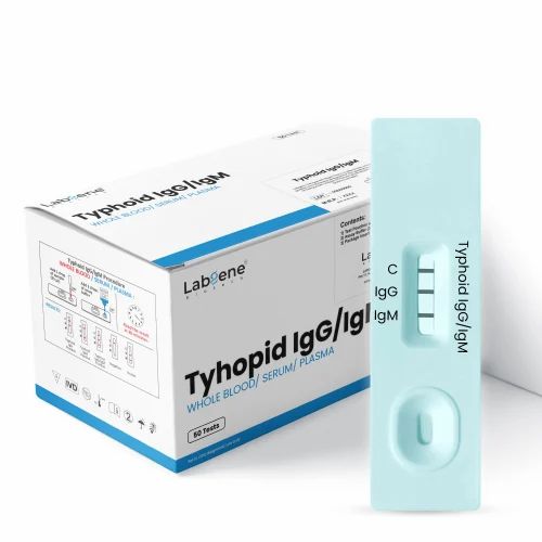 50 Test/Box Labgene Typhoid IgG/IgM Rapid Test Kit 50Tests Box