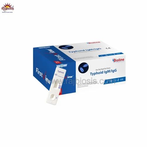 Raj Biosis Bioline FirstView Typhoid IgG/IgM Test Kit