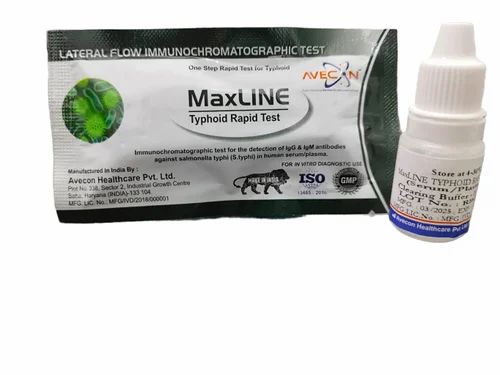 Typhidot Rapid Test Cards, 50 Tests