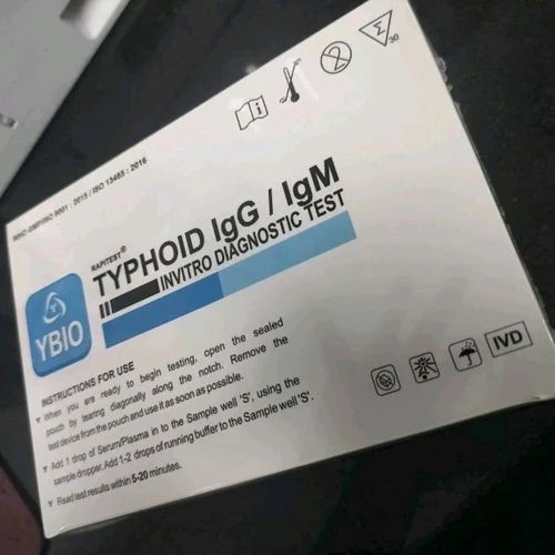 Typhoid Test Kit - Blood Sample