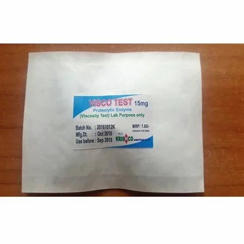 Visco Test Kit, For In Andrology Lab, For Quick Semen Liquefaction of Viscous Semen