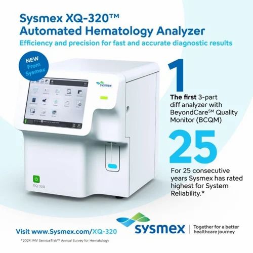 Sysmex XQ320 - Automated Double Chamber 3 Part Differiantial Cell Counter