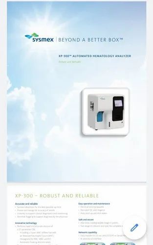 Sysmex Cell Counter XP300