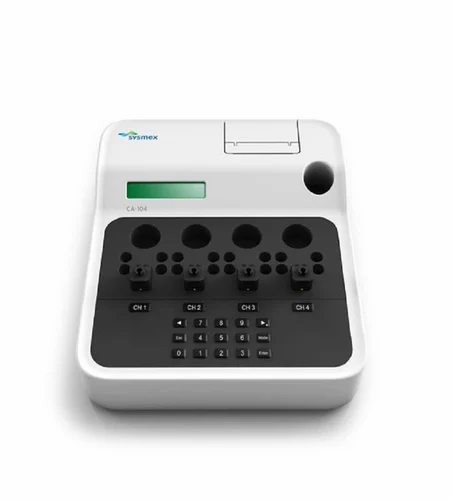 Automatic Sysmex CA 104 Coagulation Analyzers, 5 Part