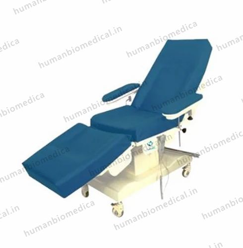 Blue Mild Steel Life Care LCDC 01 Blood Donor Couch 2