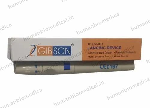 Plastic Gibson Lancing Device Glucometer, For Clinical