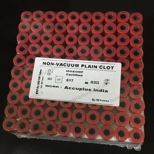 Accuplus Clot Activator Blood Collection Tube