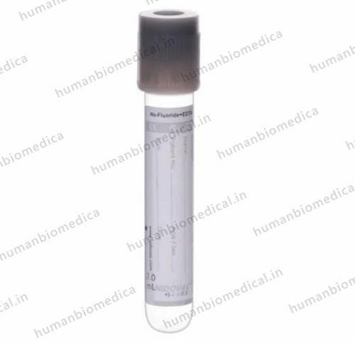 Nidovac Na-Fluoride Tube (Na-F + EDTA) Grey Cap)