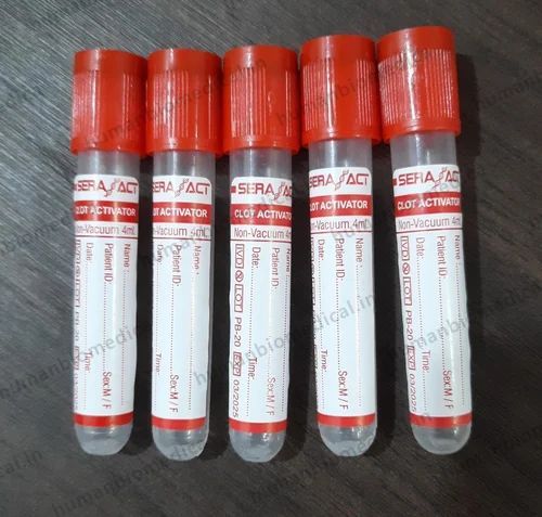 Sera Act Clot Activator Non Vacuum Tube 2