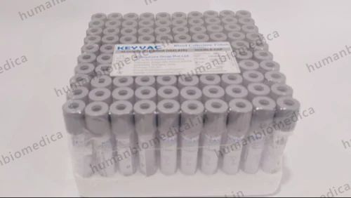 Plastic 2 Ml Vaccum Glucose Flouride Tube, 2.0Ml