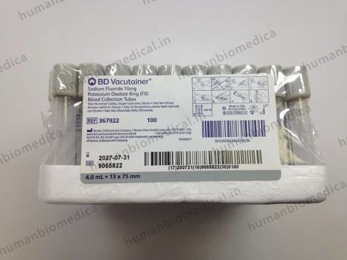 BD VACUTAINER SODIUM FLUORIDE BLOOD COLLECTION TUBE