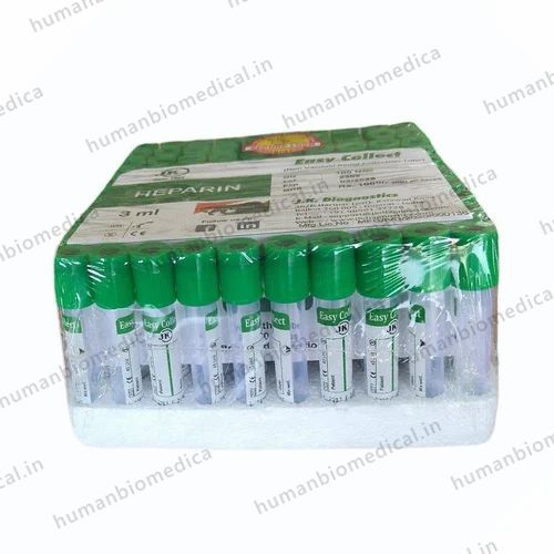 Plastic Lithium Heparin Blood Collection Tube