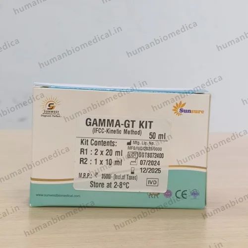 SUNSURE Gamma GT IFCC KINETIC Method Test Kit, For Laboratory/Clinic/Hospital, Enzyme reagents