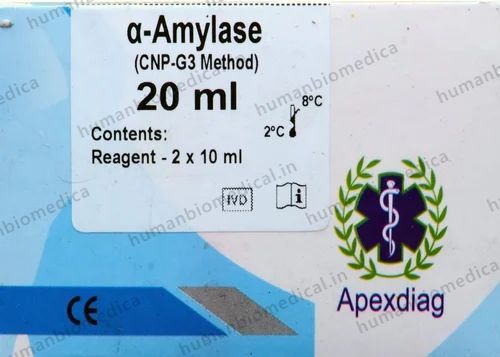 Amylase Reagent Kit, For Clinical, Model Name/Number: Apex Diagnostics And Surgicals 2
