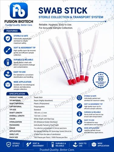 Fusion Biotech Sterile  Stick With Tube
