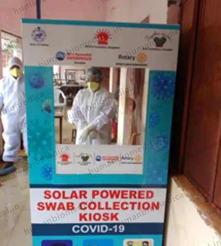 Solar powered Swab Collection KIOSK