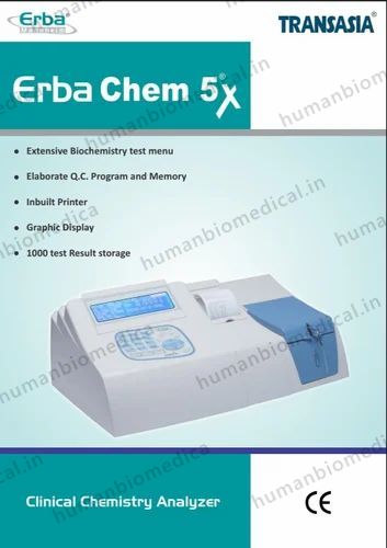 Semi Automatic Erba Chem 5x, Assays: Clinical Chemistry 2