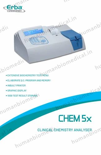 Fully Automatic Erba CHEM 5x Clinical Chemistry Analyser 2