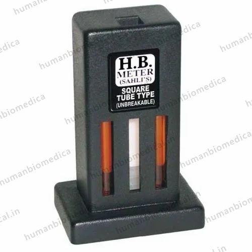 Haemometer tube glass (Hb meter) Square Company-Top Pack size-1x10 pcs
