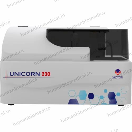 Fully Automatic Vector Unicorn 230 Random Access Biochemistry Analyzer, Assays: Clinical Chemistry 2