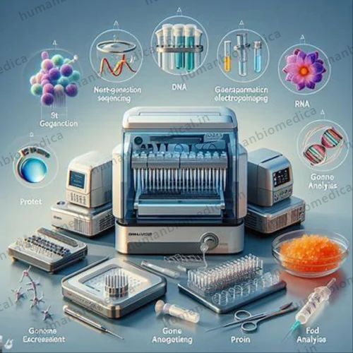 Manual Benchtop Microfluidic Electrophoresis Equipment