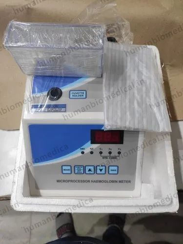 Manual Haemoglobinometer Digital hg, Electrical impedance hemoglobin meters, 2 Part