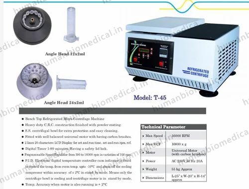 Laboratory Microcentrifuges Optik (CE, ISO Certified)