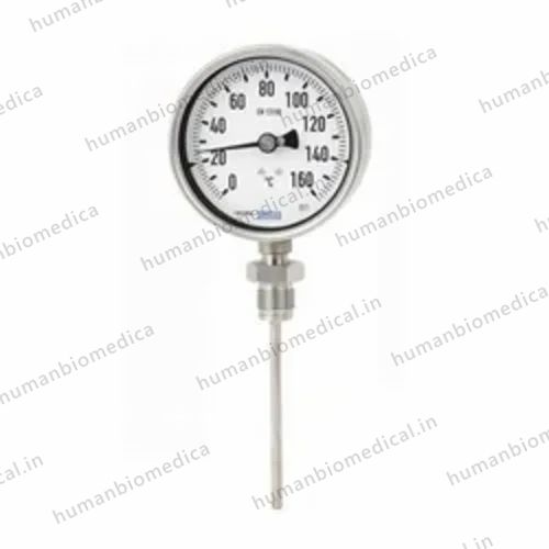 Steel Analog  Temperature Gauge
