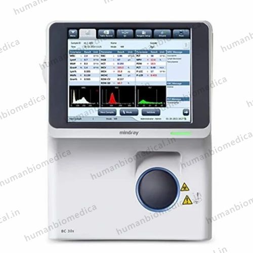 Fully Automatic Mindray BC 30S Hematology Analyzer, For Whole Blood Sample, User Input: Touch
