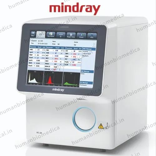 Mindray 3 Part Hematology Analyser BC-20H ( Clinics & Hospitals And Small Labs)