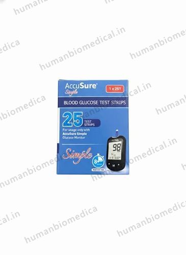 AccuSure Blood Glucose Test Strips Sample Pack
