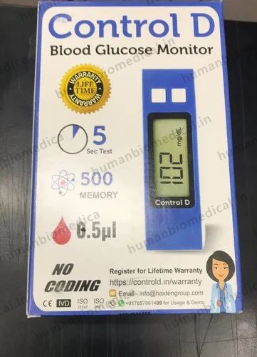 Control D Glucometer 100 Strips