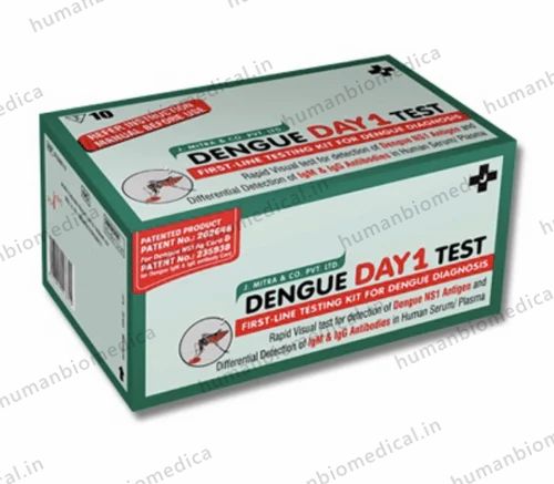 J Mitra HCV Tridot Rapid Card Test Kit (100 Tests)