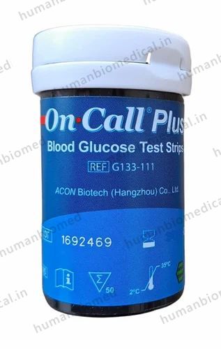 Oncall Plus Glucometer Strips