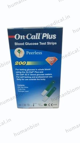 Oncall Plus Glucometer Strips 200's Pack